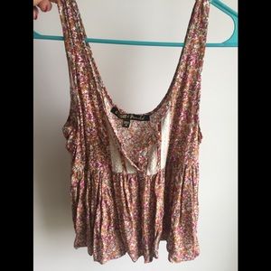 Floral tank top